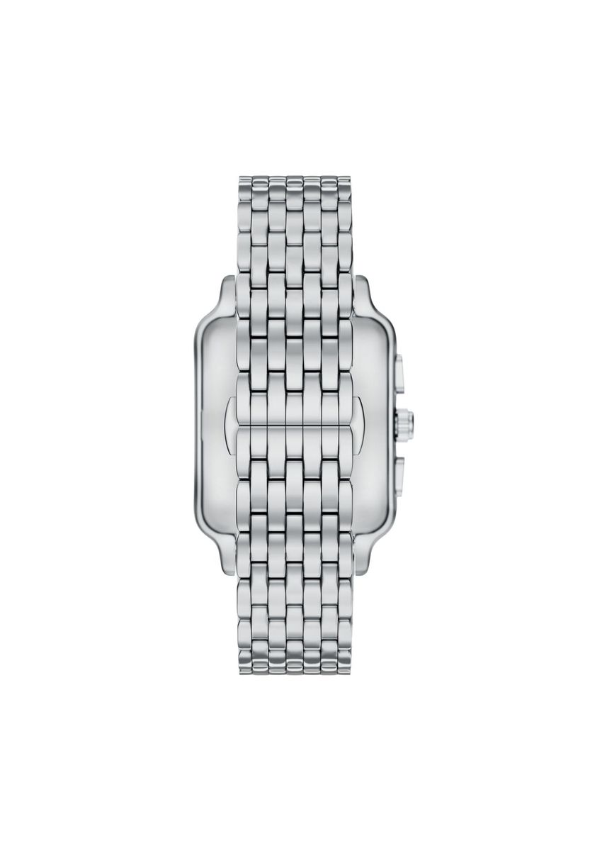 Quadratische Chronograph Uhr mit schwarzem Zifferblatt