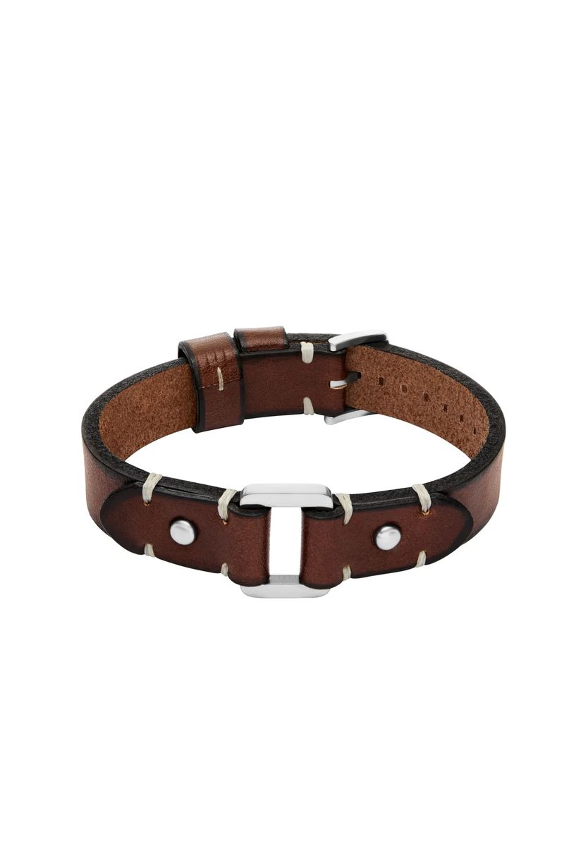 Robustes Lederarmband im Industrie-Look