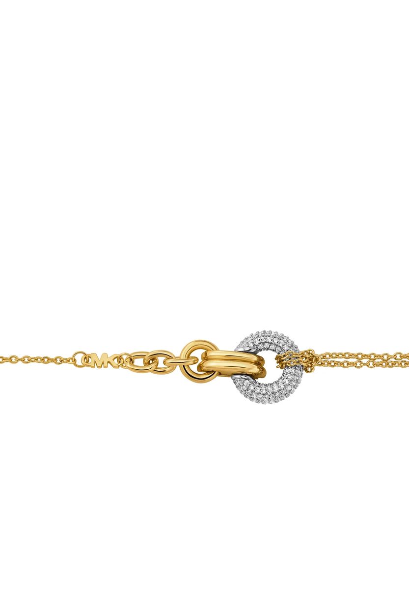 Pavé-Torus Gliederketten-Armband