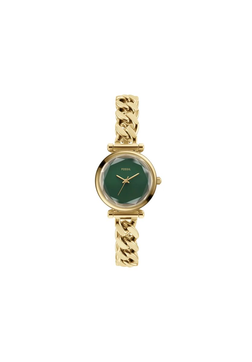 Elegante Armbanduhr mit Panzerkette