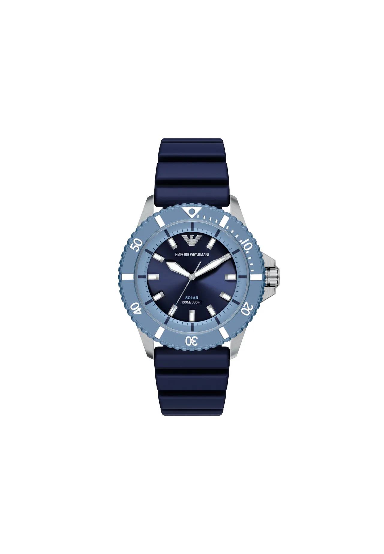 Solarbetriebene Uhr im Taucher-Stil