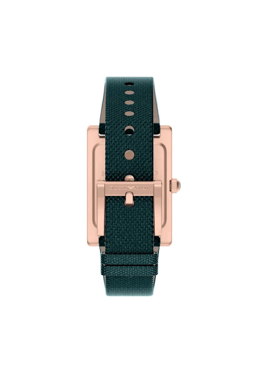 Eckige Perlmutt-Uhr & Armband Set
