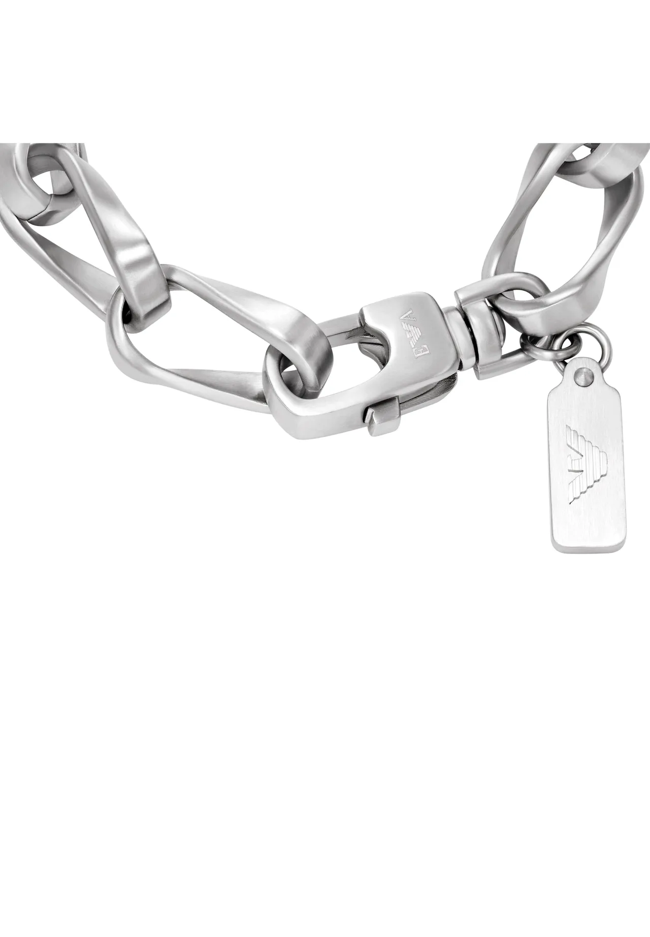 Armband mit markant gedrehten Gliedern