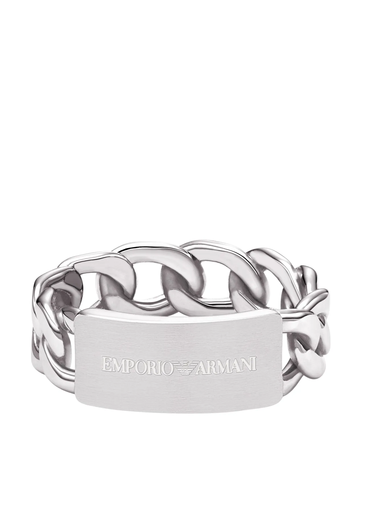 Markanter Panzerketten-ID-Ring