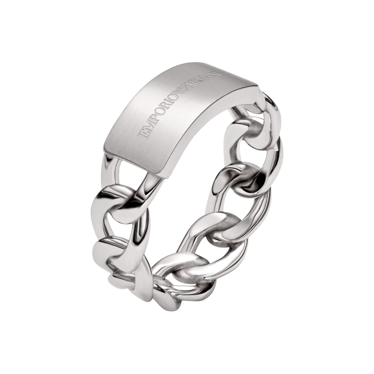 Markanter Panzerketten-ID-Ring