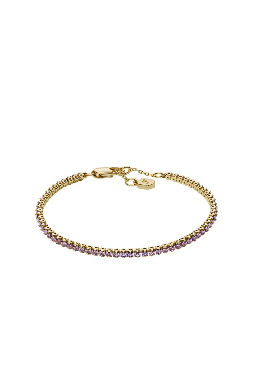 Amethyst Tennisarmband im Quadratschliff