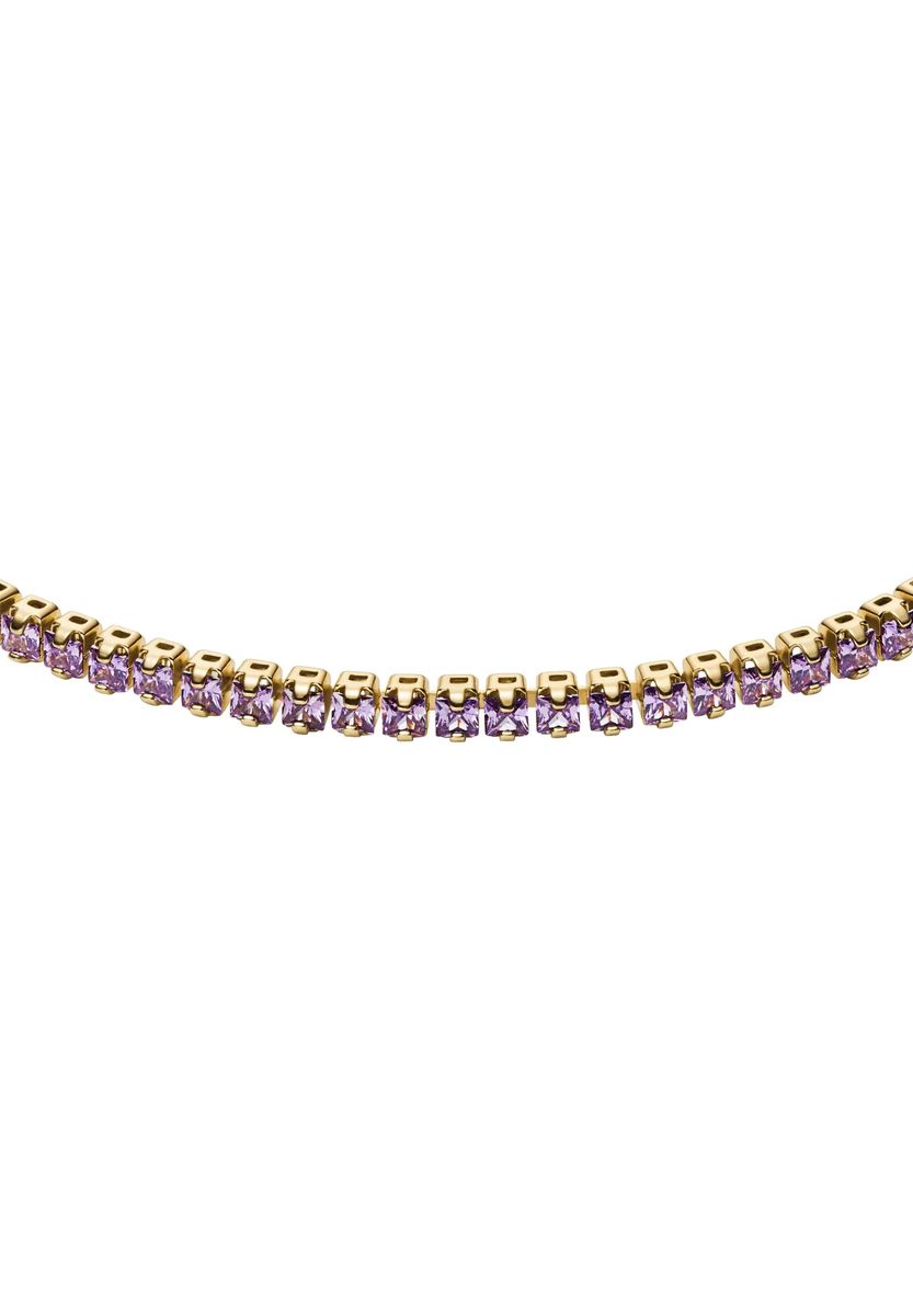 Amethyst Tennisarmband im Quadratschliff