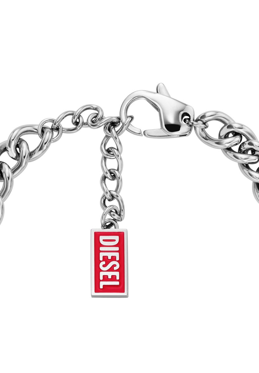 Herz-Glieder Edelstahlarmband