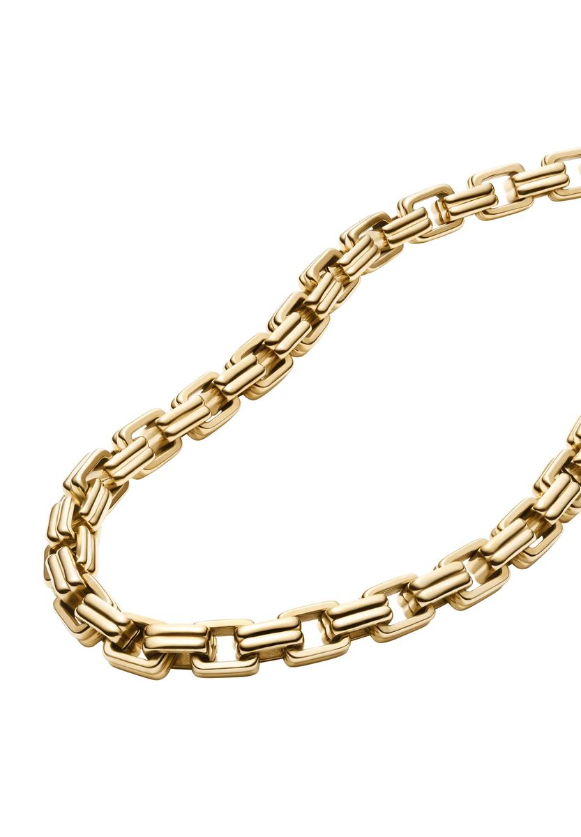 Massive Kette mit Rechteckgliedern