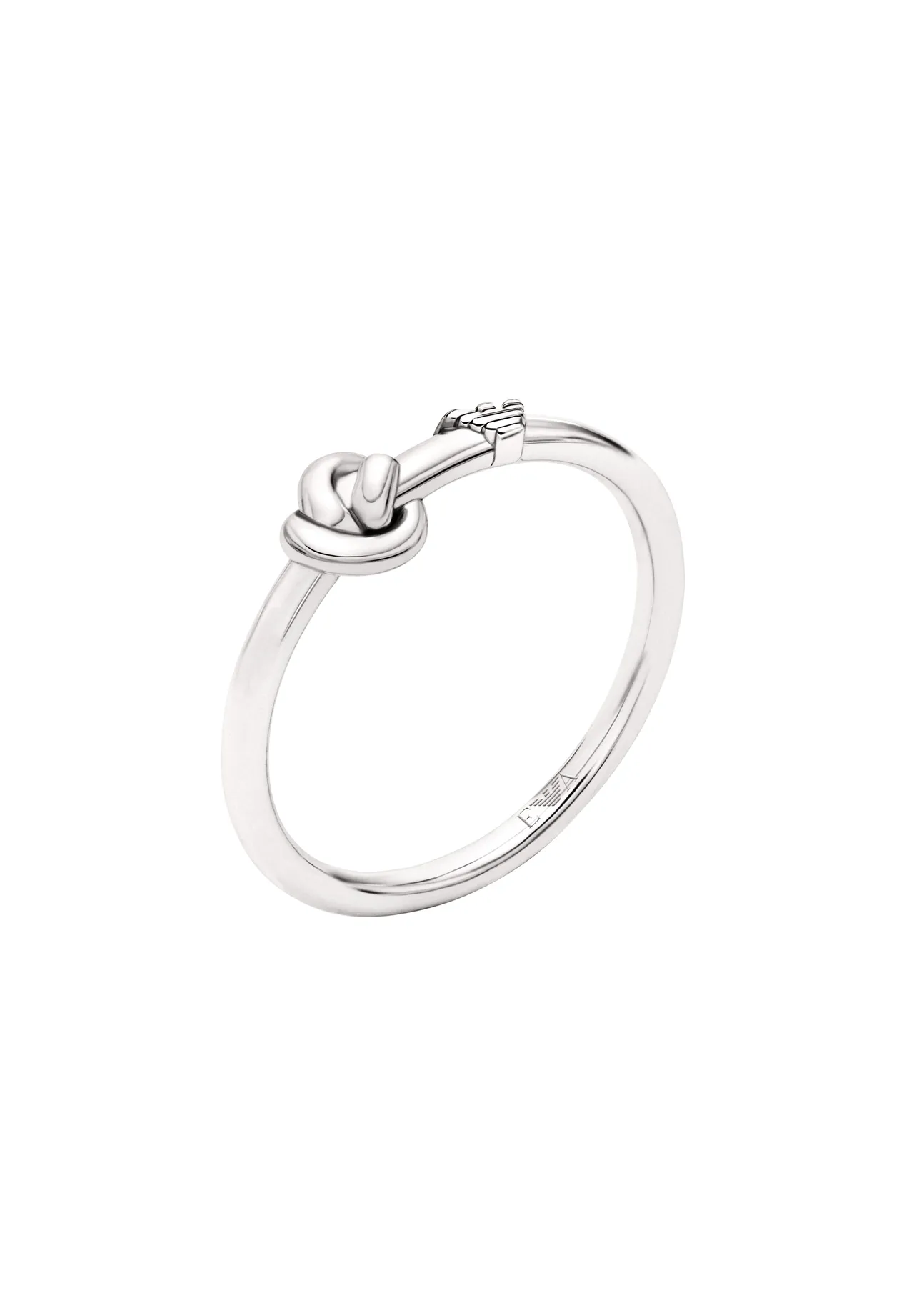 Sterling-Silberring mit Knoten-Motiv