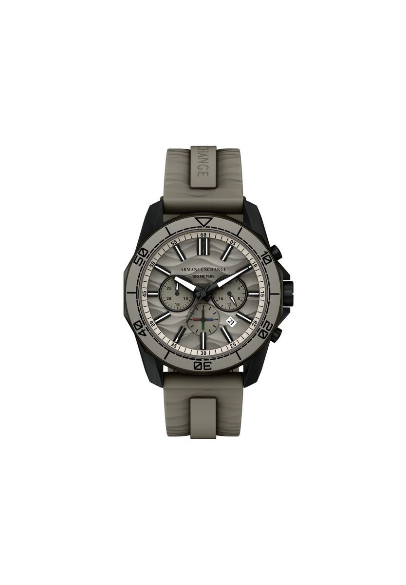 Herren Chronograph Uhr Grau