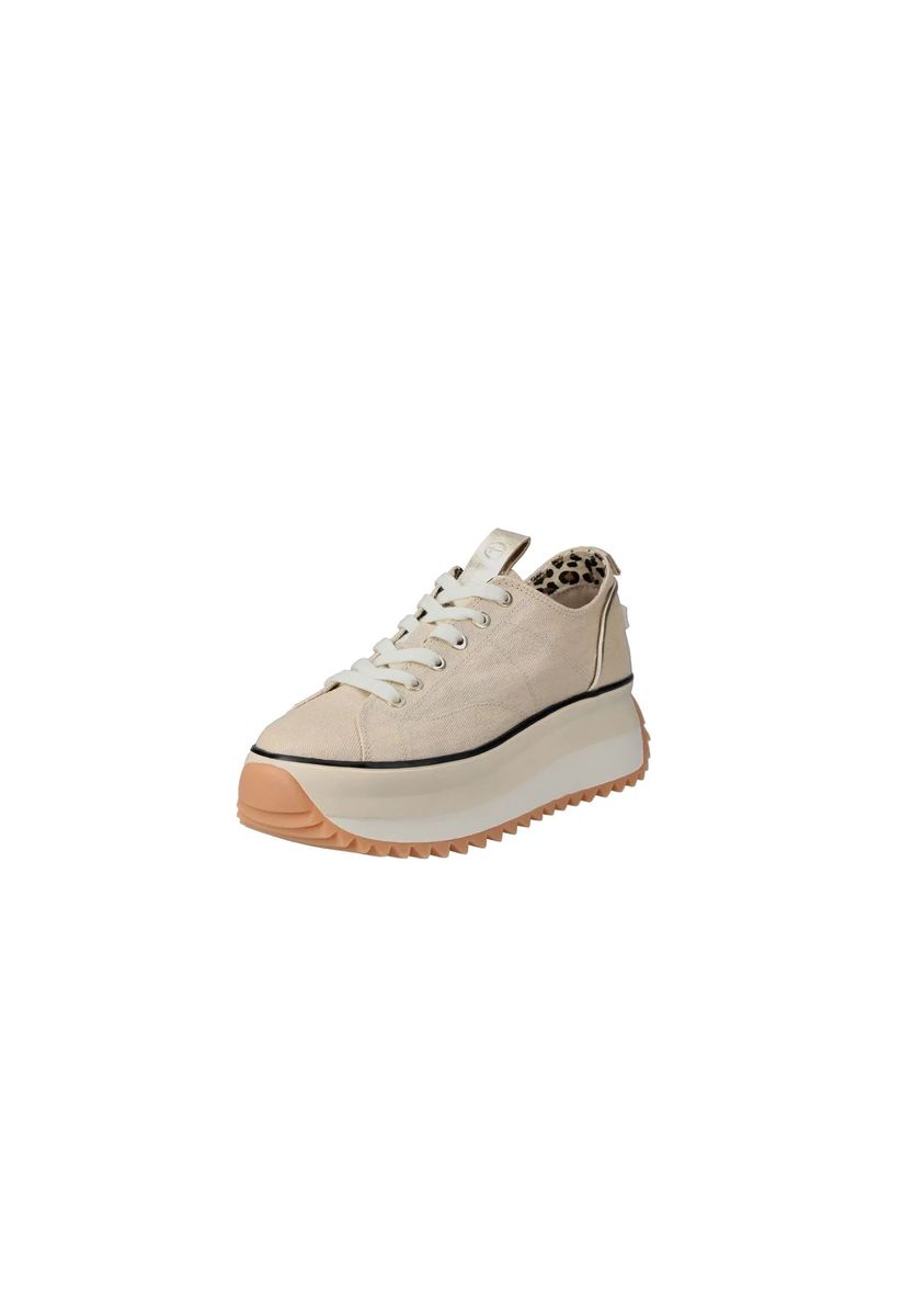 Chunky Plateau-Sneaker aus Canvas