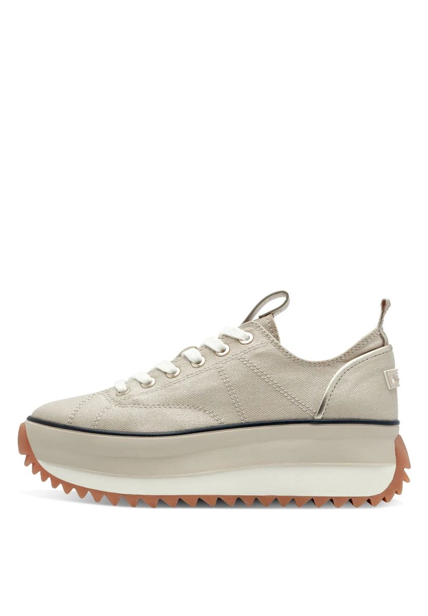 Chunky Plateau-Sneaker aus Canvas