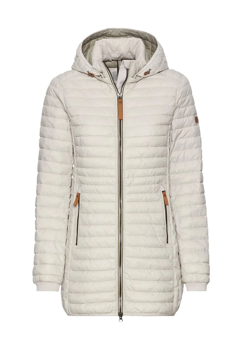 Gesteppte Outdoorjacke mit Kapuze
