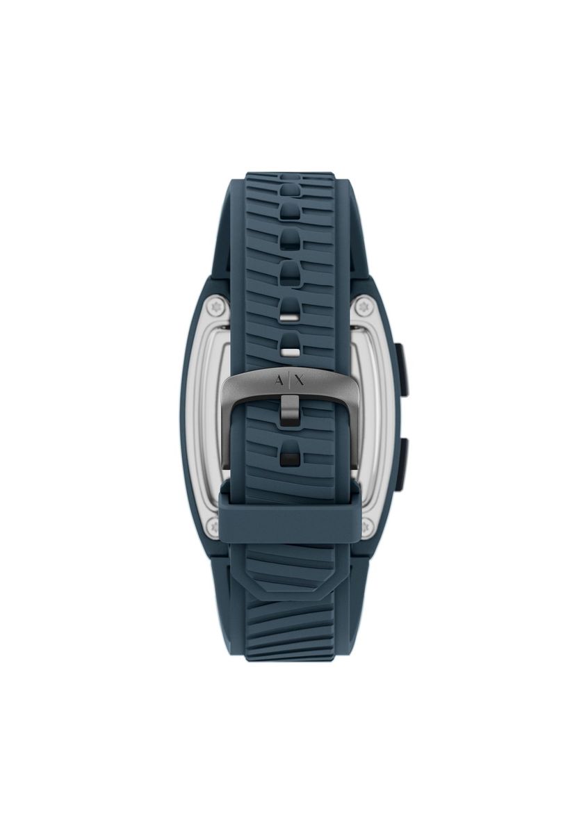 Minimalistische Digitaluhr mit Silikonarmband