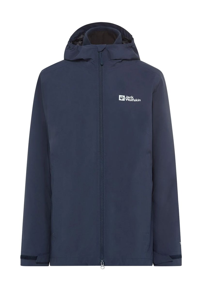 Wetterfeste Funktionsjacke mit Kapuze