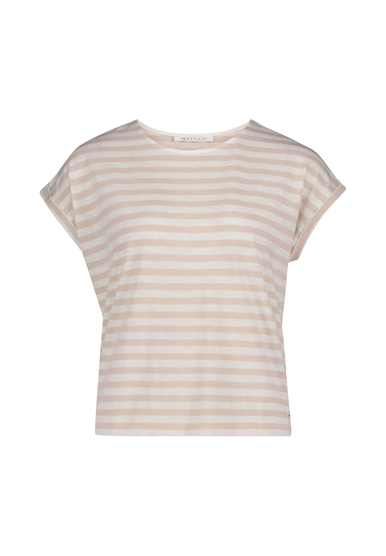 Gestreiftes Rundhals-Shirt