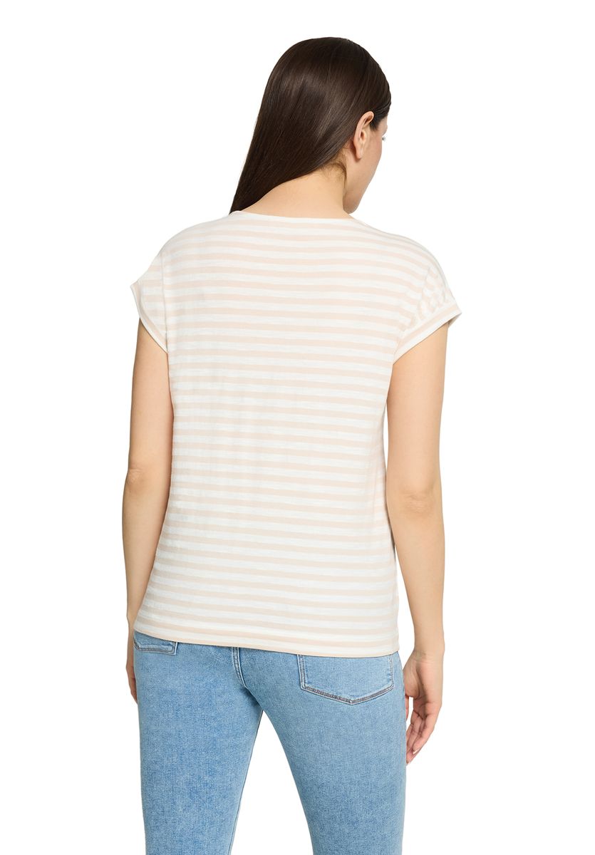 Gestreiftes Rundhals-Shirt