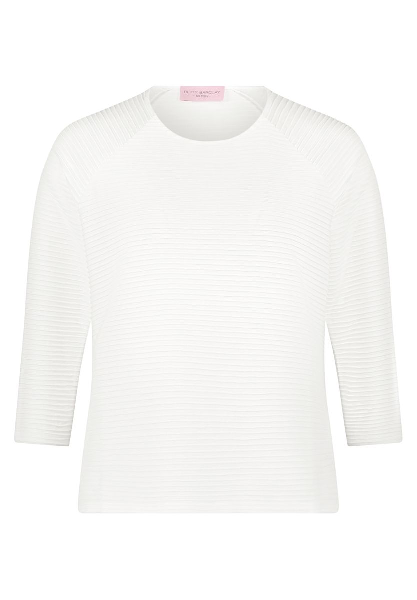 Rippshirt mit Raglanärmeln