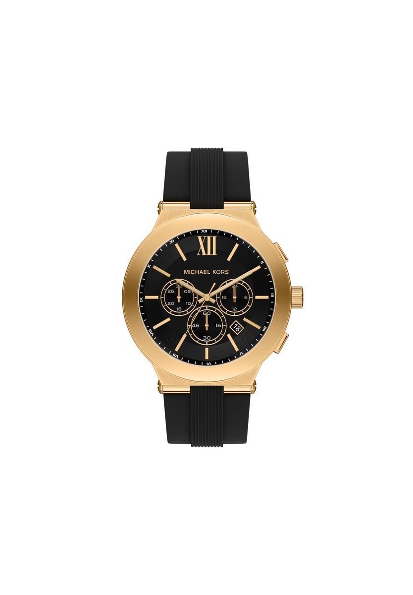 Billie Goldfarbene Schwarze Chronographenuhr