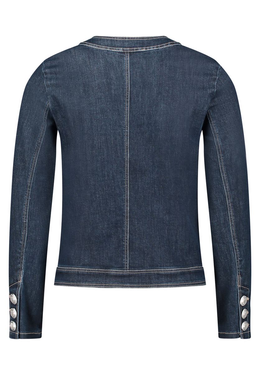 Taillierte Jeansjacke im Lady-Stil
