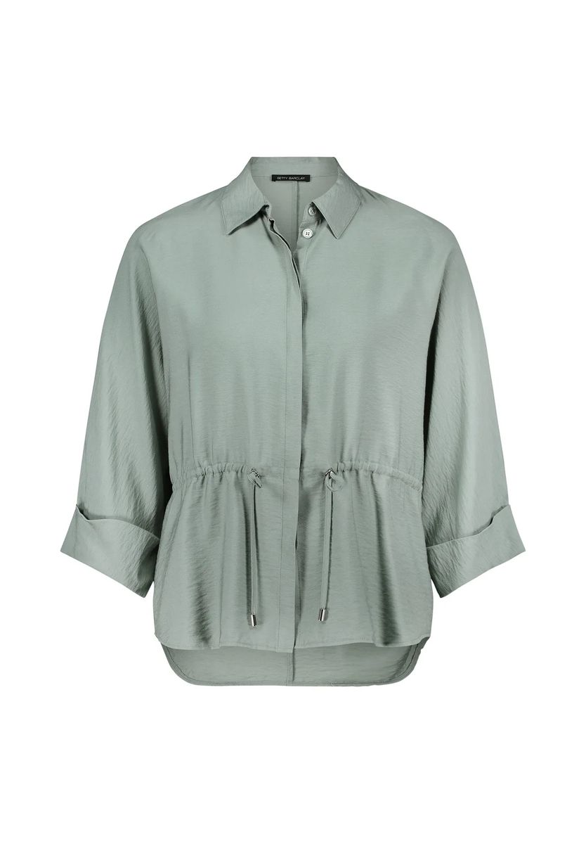 Leichte Utility-Blusenjacke mit Tunnelzug