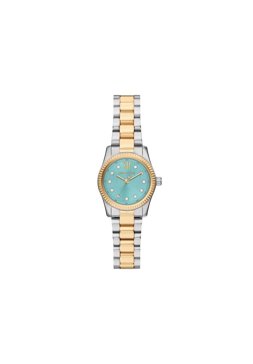 Zweifarbige Lexington Uhr aus Edelstahl