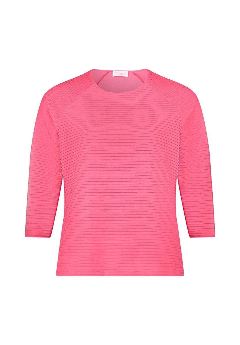 Rippenshirt mit Raglanärmeln