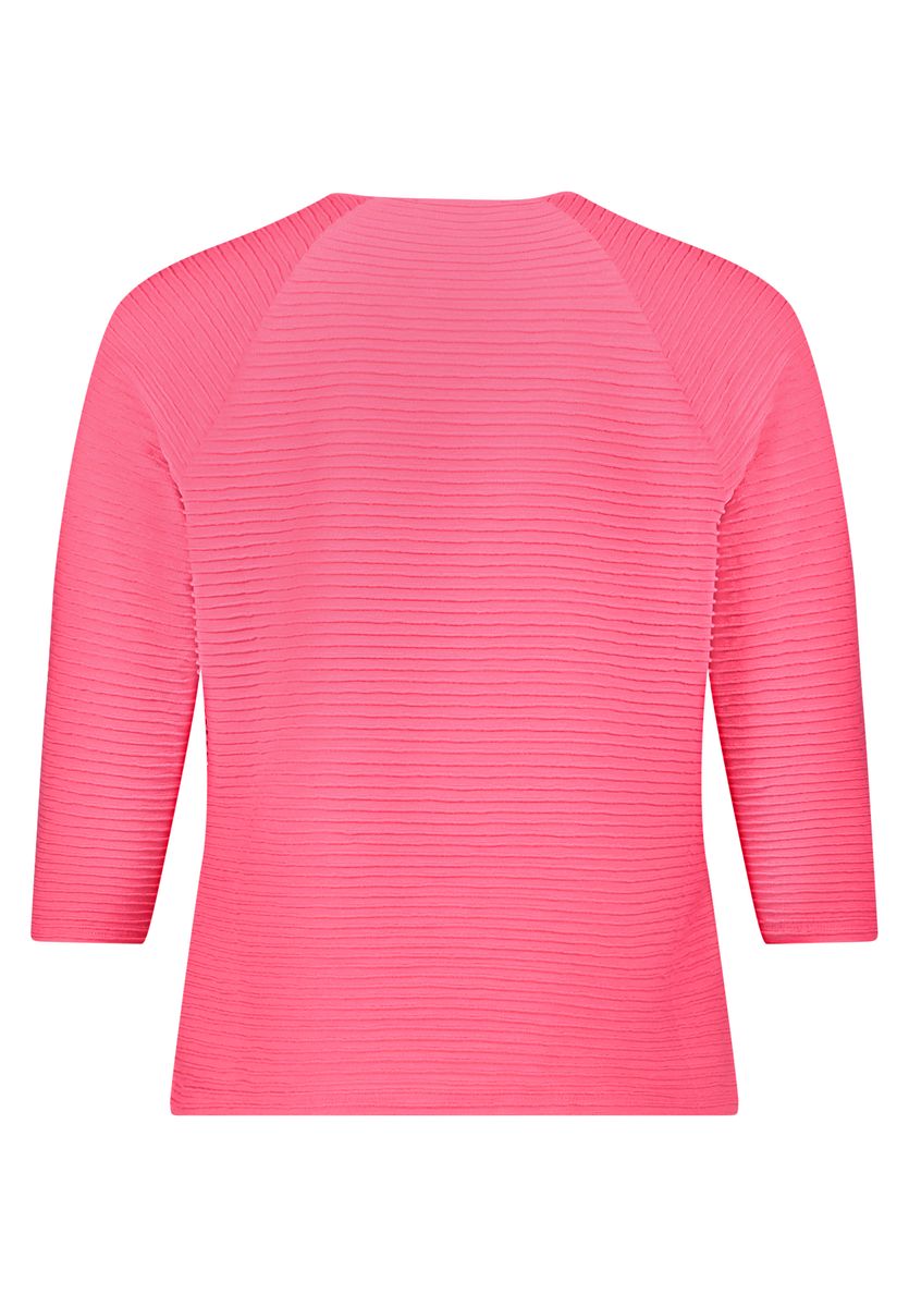 Rippenshirt mit Raglanärmeln