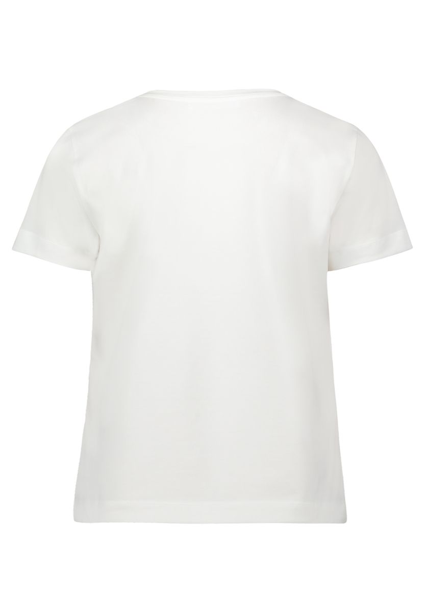 Grafik-T-Shirt mit Majolika- und Zitrus-Print