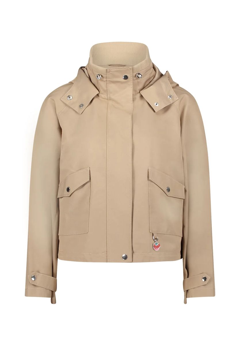 Oversize-Utility-Jacke mit Kapuze
