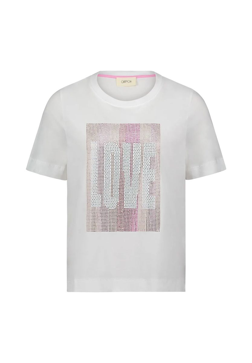 Baumwoll-T-Shirt mit LOVE-Grafik