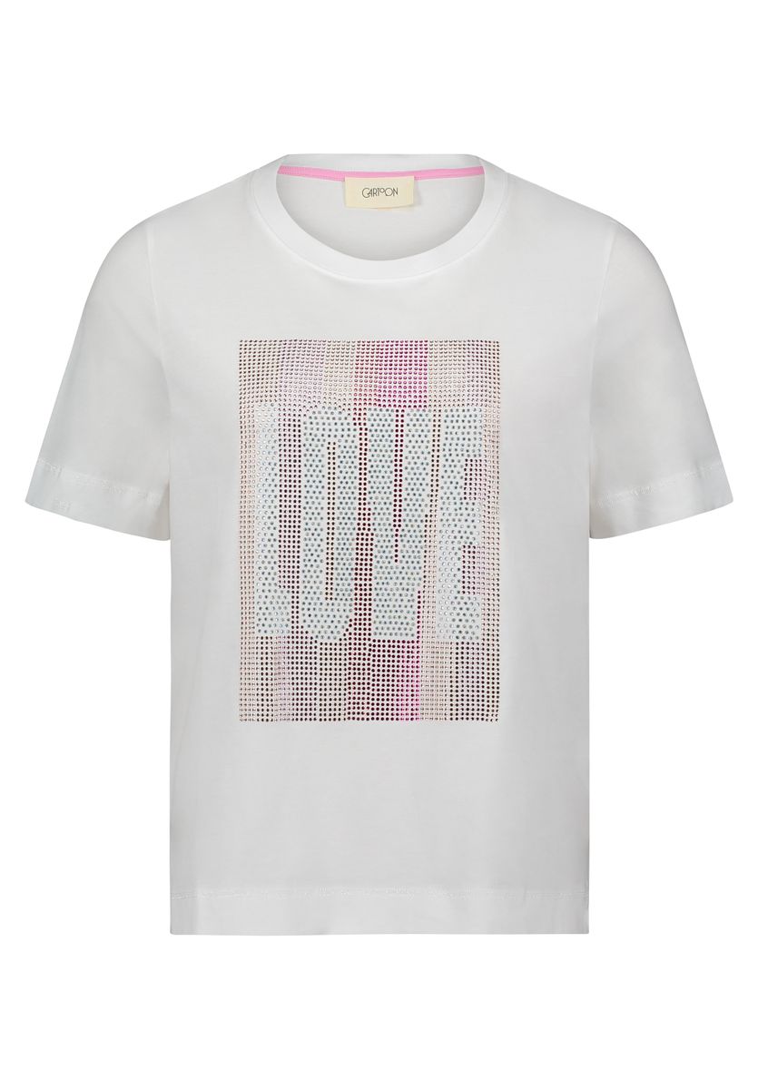 Baumwoll-T-Shirt mit LOVE-Grafik