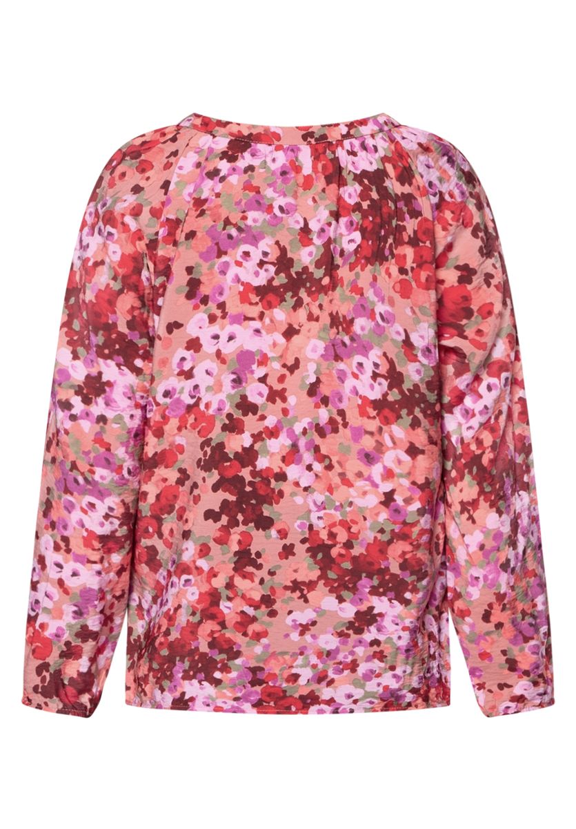 Blusenshirt mit floralem Muster