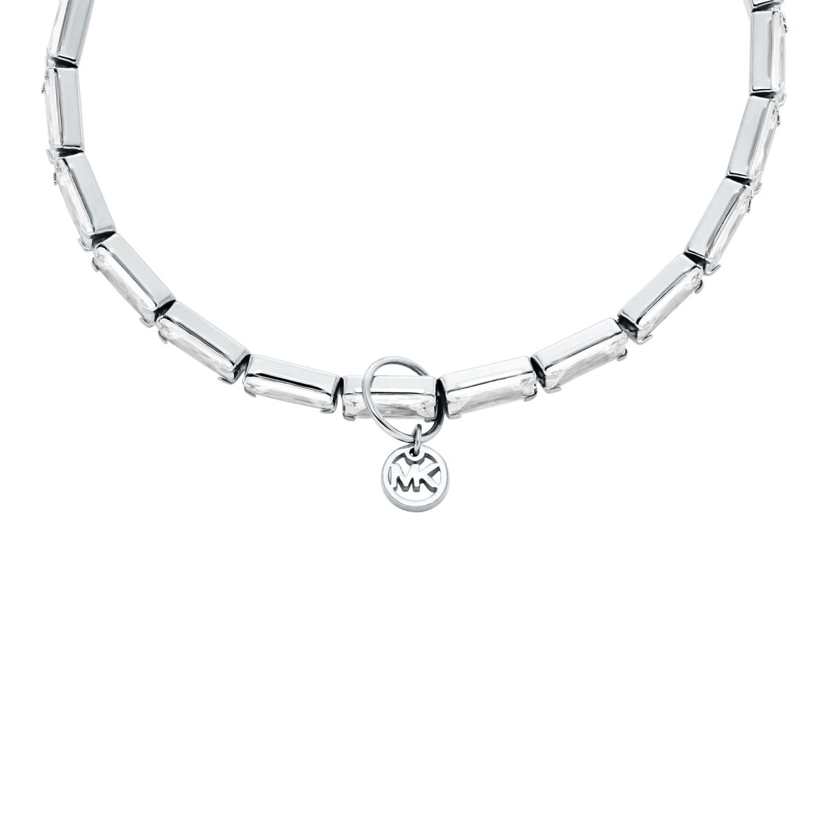 Elegantes goldfarbenes Kristallarmband