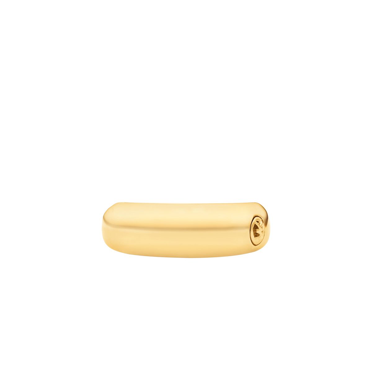 Minimalistischer Goldener Edelstahlring