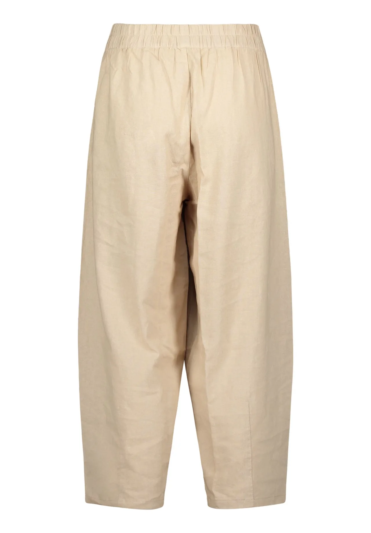 Weit geschnittene Hose mit Tunnelzug