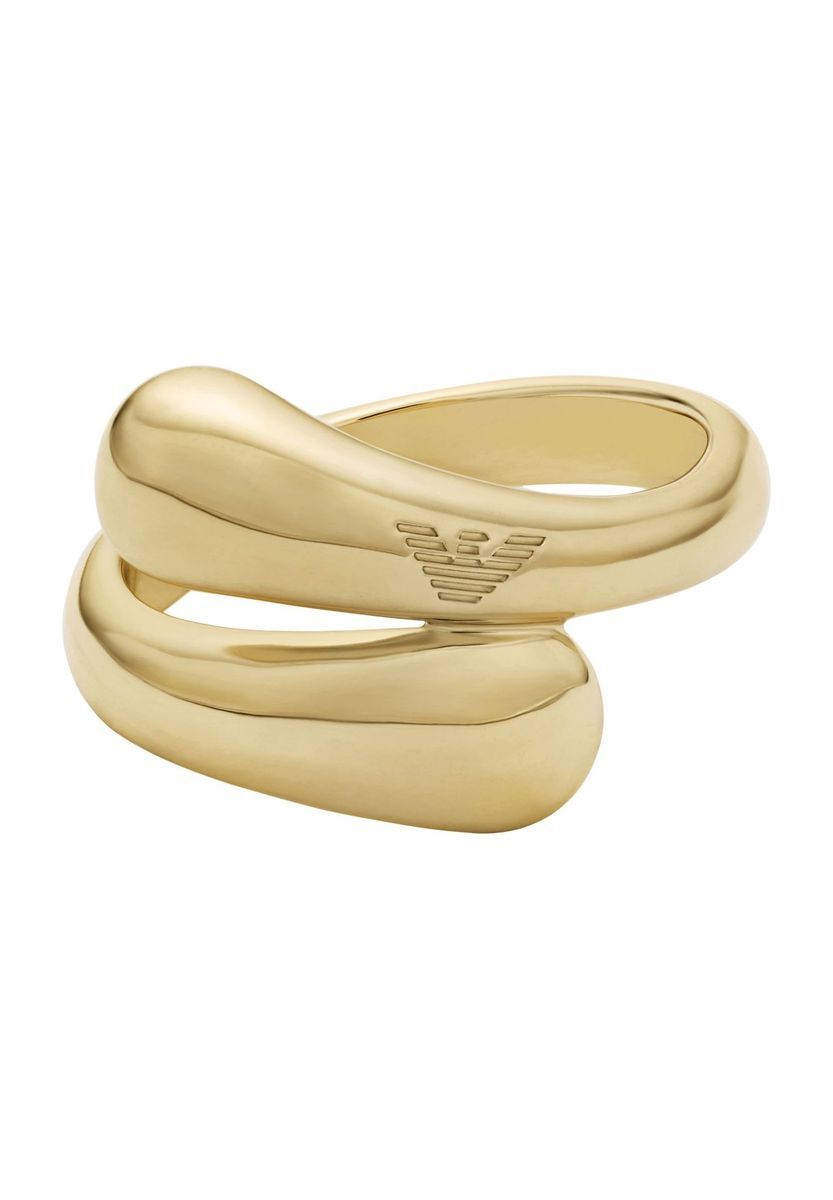 Goldfarbener modischer Statement-Ring