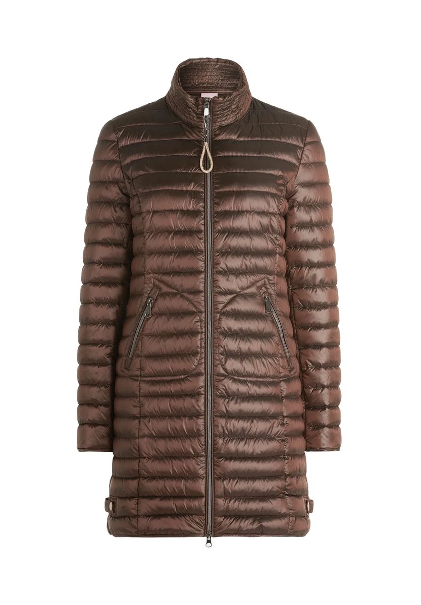 Figurbetonte Steppjacke mit Stehkragen
