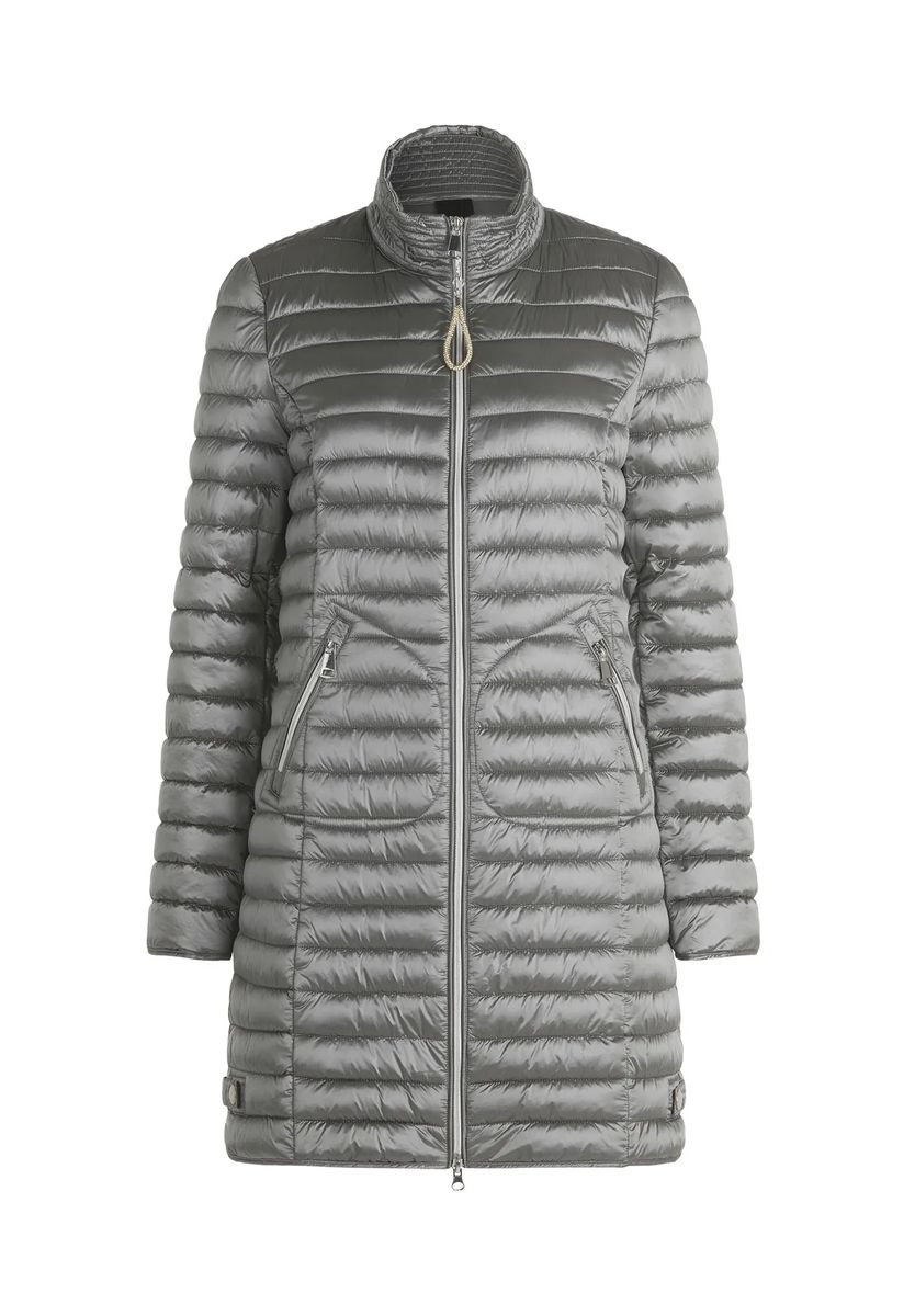 Gesteppte mittellange Jacke mit schmaler Passform