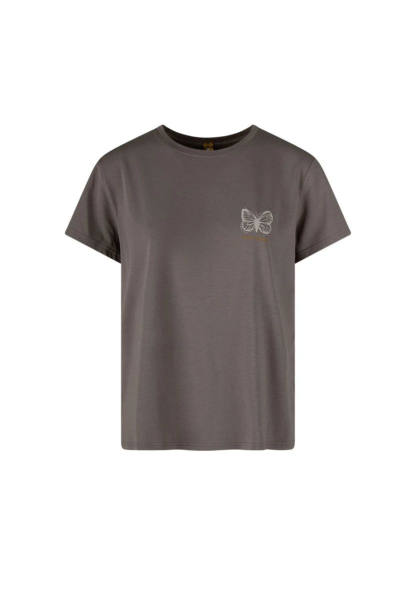 Schlafshirt mit Schmetterlingsmotiv