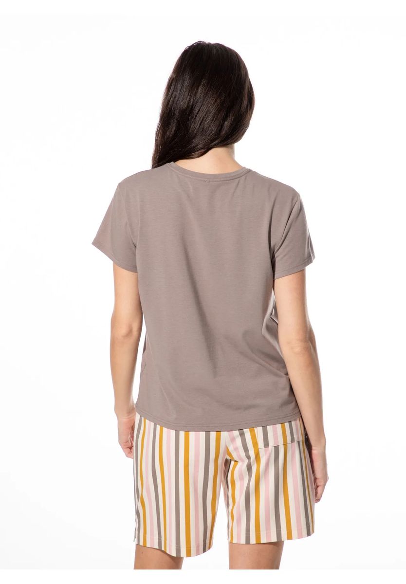 Schlafshirt mit Schmetterlingsmotiv
