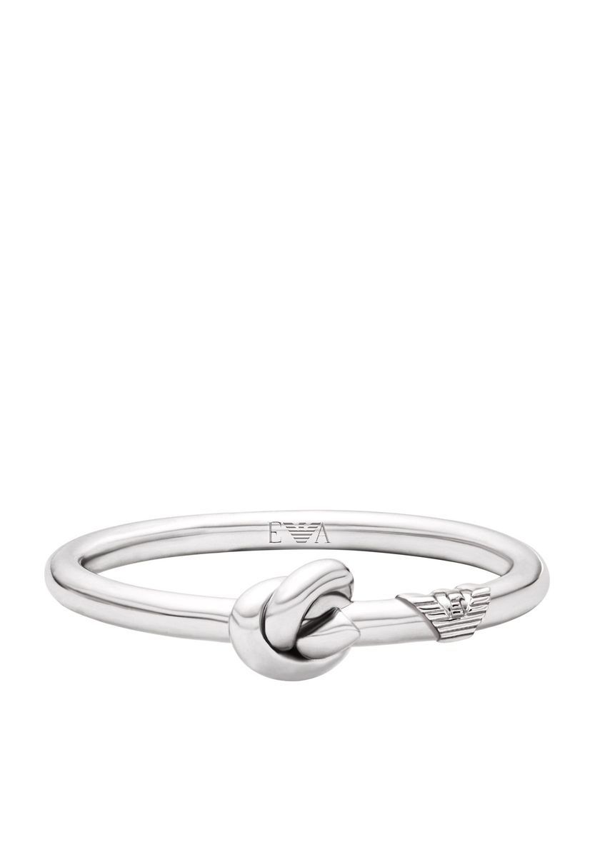 Silberner Liebesknoten Mode Ring