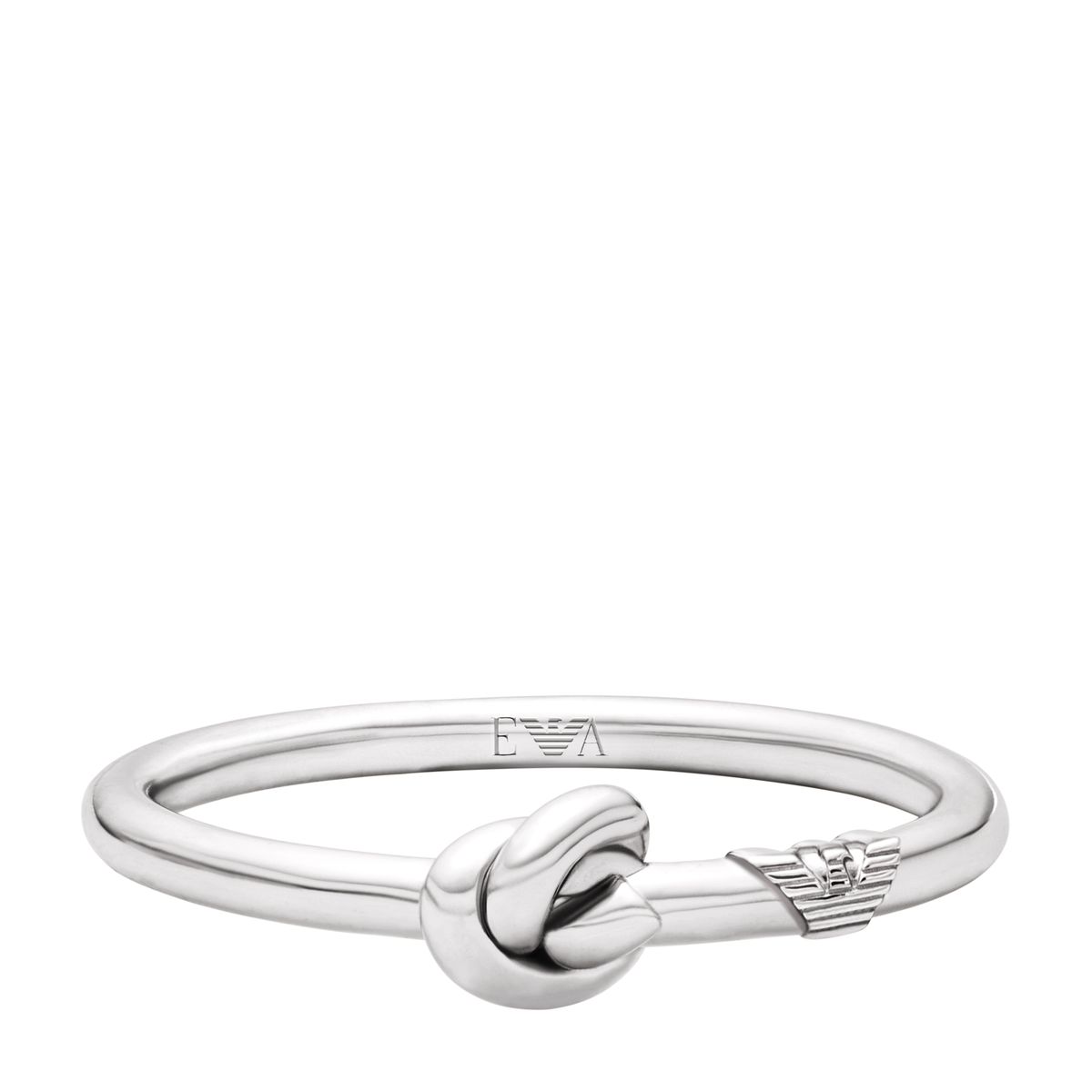 Minimalistischer Knotenring aus Sterlingsilber
