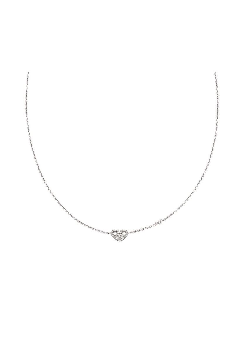 Halskette mit Herzanhänger aus Sterlingsilber