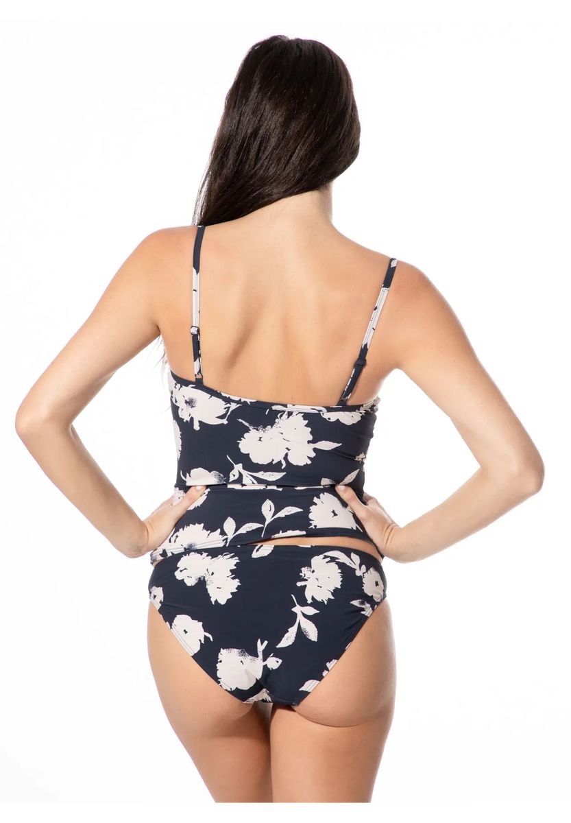 Tankini-Oberteil mit floralem Muster