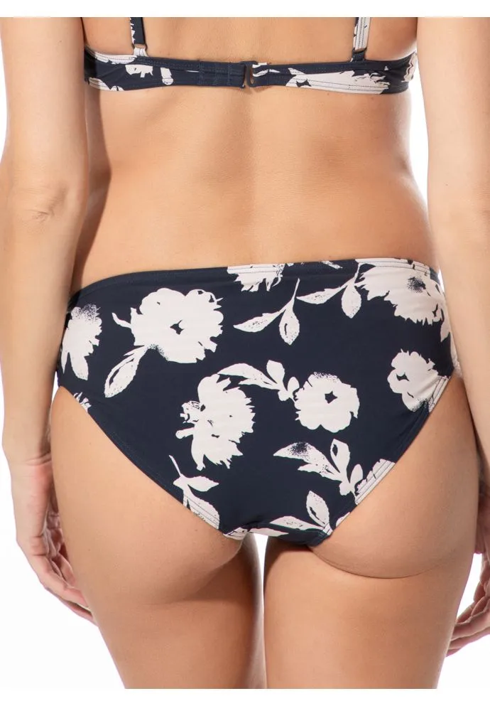 Bikini-Slip mit Blumenmuster