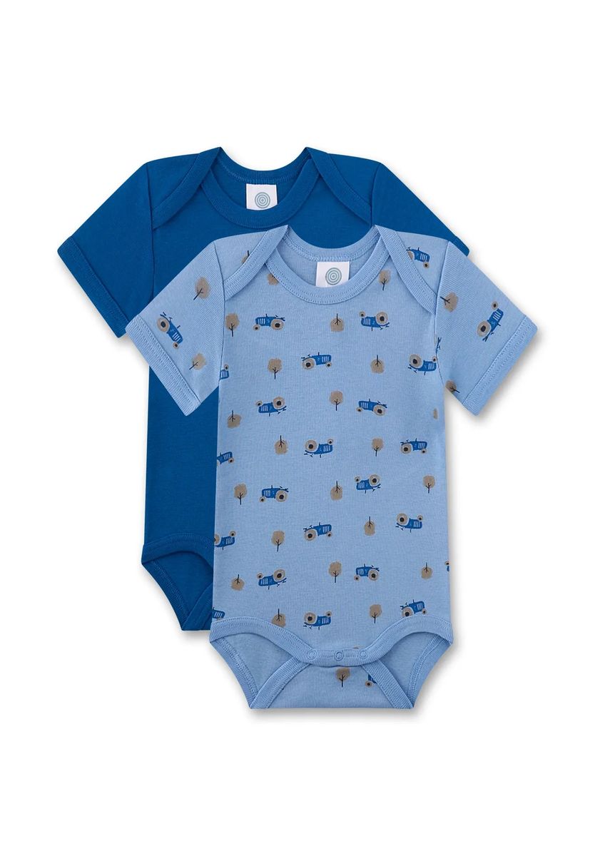 Set aus weichen Kurzarm-Baumwollbodys