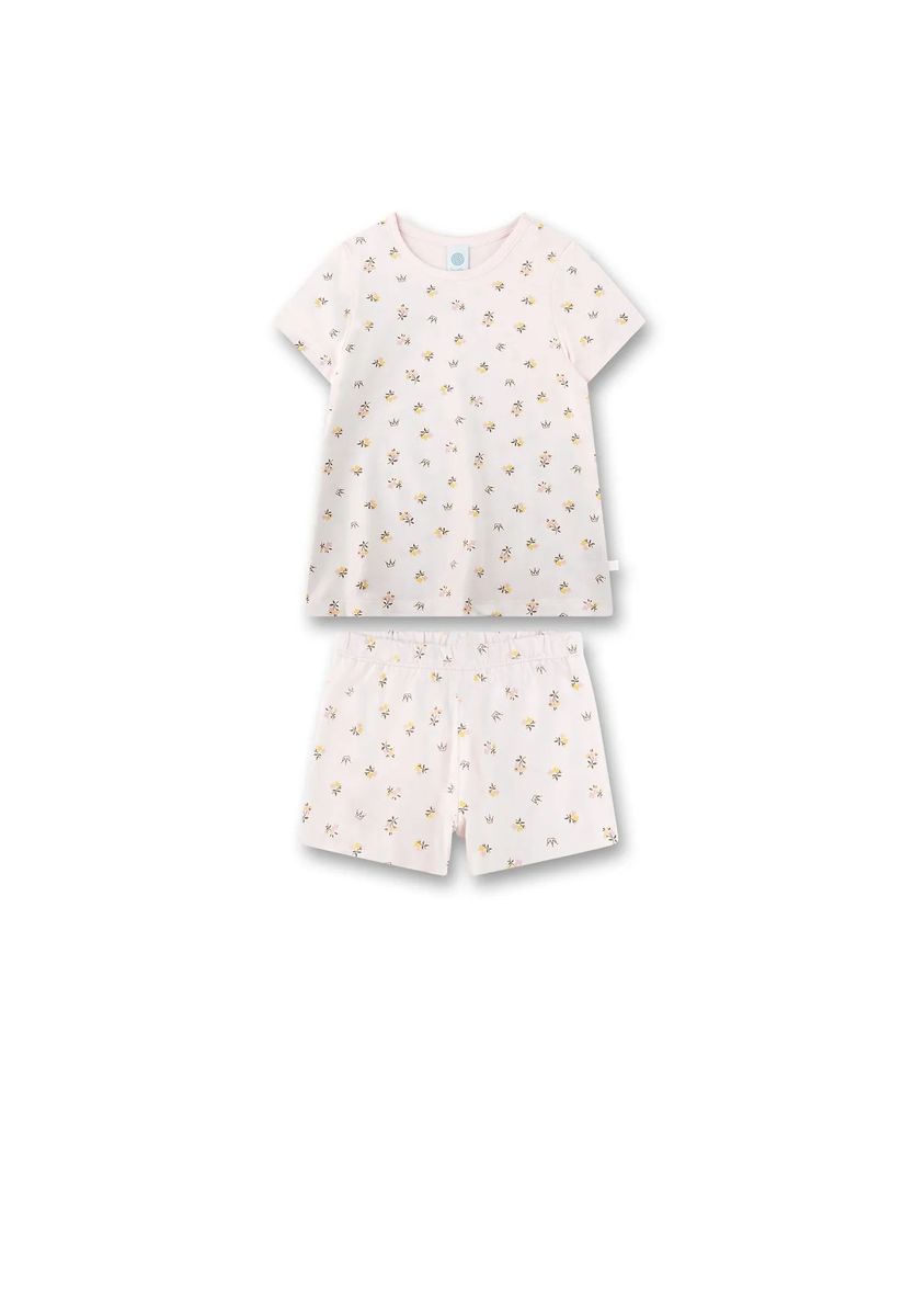 Schlafanzug-Set mit Blumen und Kronen