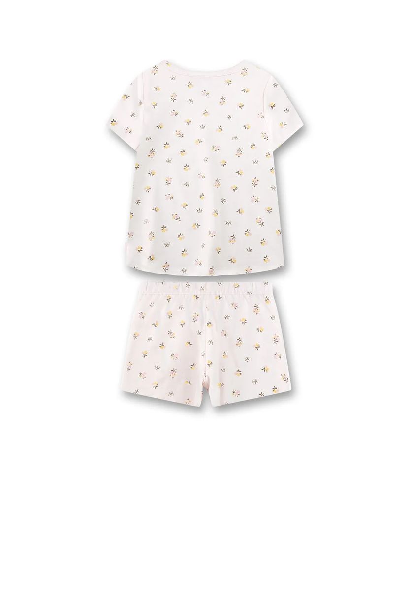 Schlafanzug-Set mit Blumen und Kronen